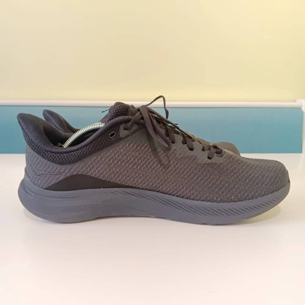 Hoka One One Solimar Shoes Mens 12.5 D Triple Black 1123074 BBLC Walk Running - Picture 6 of 11